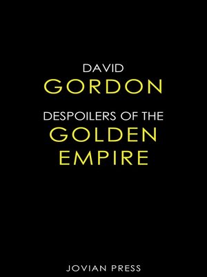 cover image of Despoilers of the Golden Empire